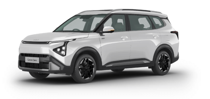 Kia Carens Clavis White Pearl